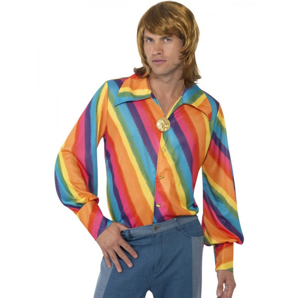 1970's Rainbow Colour Shirt